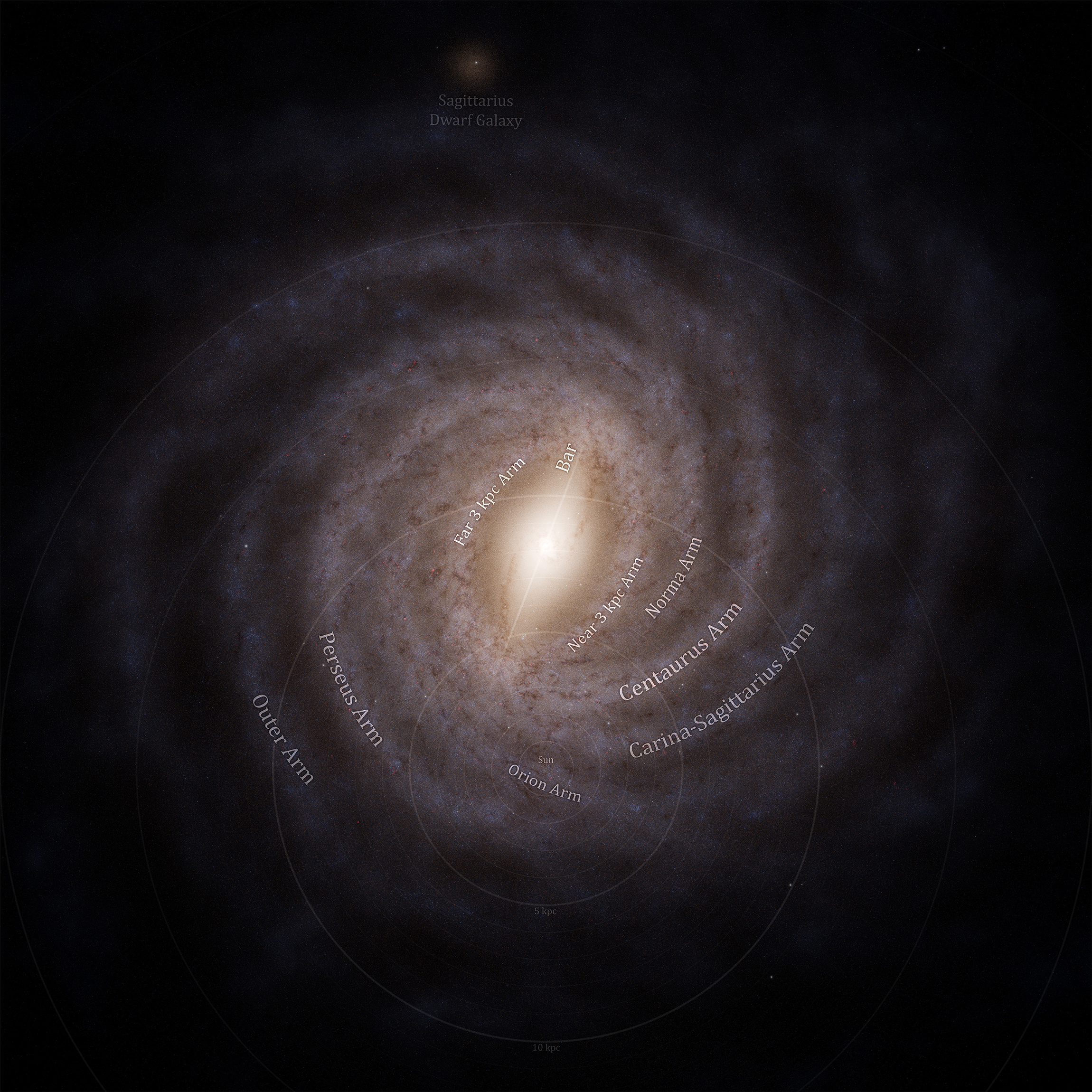 How big is our Milky Way Galaxy?